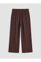 Trendlucky Women's Linen Blend Trousers with Elastic Waist - 3