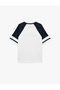 Cotton Color Blocked Short Sleeve Crew Neck Oversize Printed T-Shirt - 4