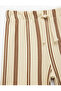 Striped Cotton Waffle Shorts - 3