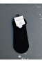 Black Basic No-Show Socks