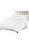 Sapphire Collection Luxury 100% Egyptian Cotton Duvet Quilt Cover & Pillowcase Bedding Set (White, Double)