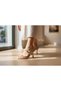 Msm Double Strap Gold Buckle Detail High Heel Women's Stylish Comfortable Slippers - 2