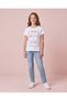 Senior Girls White Graphic T-Shirt - 2
