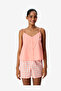 Women Cozy Club Gingham Pink Shorts - 5