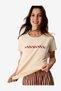 Women Buongiorno Short Sleeve Capri Pastel Beige Pyjama Set - 2