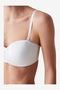 Women Lotus White Strapless Wired Bra - 5