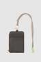 Palm Neck Strap Women's Wallet Bitter Brown - 4