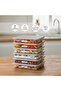 Balance Life - Nora 12-Pack 1.2 Liter Small Size Light Gray Storage Container Mur 1281497