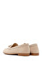 Women's Beige Tasseled Suede Leather Loafer 26Afd334010 - 6