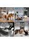 “Eat & Drink” 2-in-1 Gravity Pet Food & Water Dispenser, 8L Extra Large Capacity – Manual Non-Electronic Feeder for Dogs & Cats (Grey, 44 × 25.5 × 36 cm) - 2