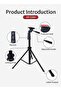 KP2206 Multi-Functional Adjustable Portable Camera Tripod Stand - 4