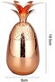 Pineapple Tumbler Moscow Mule Mugs 500ml Beer Copper Mug Stainless Steel Cup Cocktail Cup Wine Glass Drinking Bar Tool - 4