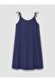 Original Rope Strap A-Line Jean Dress - 7