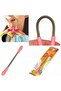 Spring-Loaded Women's Facial Hair Removal Epilator for Eyebrows and Mustache - 2