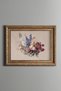 Colorful Rose and Flower Bouquet - Vintage Patterned Painting - Thick Model