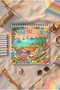 Summer Peace - 21X21 cm Coloring Book, for Children and Adults