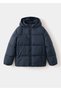 Kapüşonlu kapitone anorak