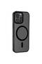 iPhone 16 Pro Case Magsafe Supported Camera Raised Silicone Matte Anti-Fingerprint Senk - 5