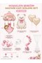 Welcome Baby Girl Baby Shower Hospital Room Door Decoration Set Pink and White Teddy Bear Door Tulle with Balloon Stand and Foil Balloons - 2