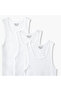 Men Ribbed Cotton Vest - Pack of 3 - 8