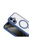 iPhone 17 Case Magsafe Transparent Back Face Camera Raised Silicone Brsa - 3