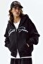 Oversized Fit Zip-through hoodie
