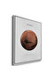 Mars Planet Kids Wall Art | Portrait Framed Canvas Print | Luxury Modern Decor for Kids Room - 3