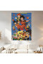 Dragon Ball Wall Covering Wall Tapestry First Quality Satin Fabric Poster - 2