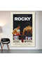 Rocky Wall Covering Wall Tapestry First Quality Satin Fabric Poster