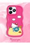 Realme C51 Compatible Case Camera Protector Red Silicone Couple Phone Case Kitty Pattern - 2