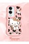 Vivo Y19S Gt 5g Compatible Case Camera Protector Pink Silicone Couple Phone Case Kitty Pattern - 2