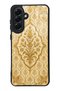 Samsung A56 Ivory Ottoman Gold Design Glossy Phone Case