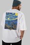 Rio Brazil White Oversize Country City Back Printed Unisex T-Shirt 100% Cotton Premium - 7