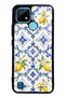 Realme C21 Glossy Phone Case with Sapphire Lemon Tiles Design
