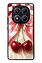 Xiaomi Redmi Note 14 Pro 5g Glossy Phone Case with Cherry Picnic Bow Design