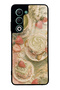 Oppo A5 5g Glossy Phone Case with Sage Strawberry Matcha Design