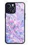 iPhone 13 Pro Max Iridescent Dream Butterfly Design Glossy Phone Case