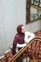 Petra Plain Viscose Shawl - Plum - 3