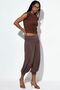 Busem Women's Modal Polyester Capri Shalwar Trousers - 4