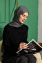Stripe Patterned Premium Women's Cotton Scarf / Shawl - 3