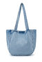 Casual Denim Women's Shoulder Bag with Hidden Pocket Appearance Ramona Light Blue - 4