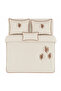 Liora Double Embroidered Bedspread Cream (4 Pieces) 230X250 Cream - 4