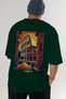 Colosseum Italy 5 Green Oversize Country City Back Printed Unisex T-Shirt 100% Cotton Premium - 7
