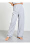 Grey Gingham Checked Cami And Pyjama Set - 4