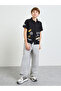 Teen Boys Black Graffiti Print Collared Shirt - 2