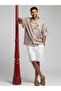 Men Classic Floral Printed Casual Shirt - 6