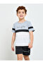 Boys Color Block T-Shirt And Shorts Set - 2