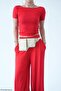 Women's Trousers-Blouse Viscose Modal Comfort Set