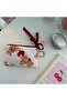 Teddy Bear Patterned Mini Card Holder & Bag Charm |   Card Holder, Coin Purse, Earphone and Keychain Organizer - 3