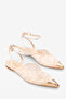 Maeska Women's Lace Ballerinas - Beige - 2